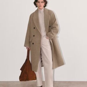 Everlane double breasted coat
